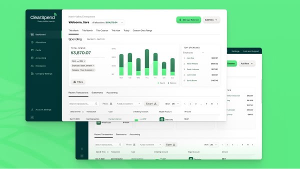 ClearSpend Web App - ClearSpend project thumbnail